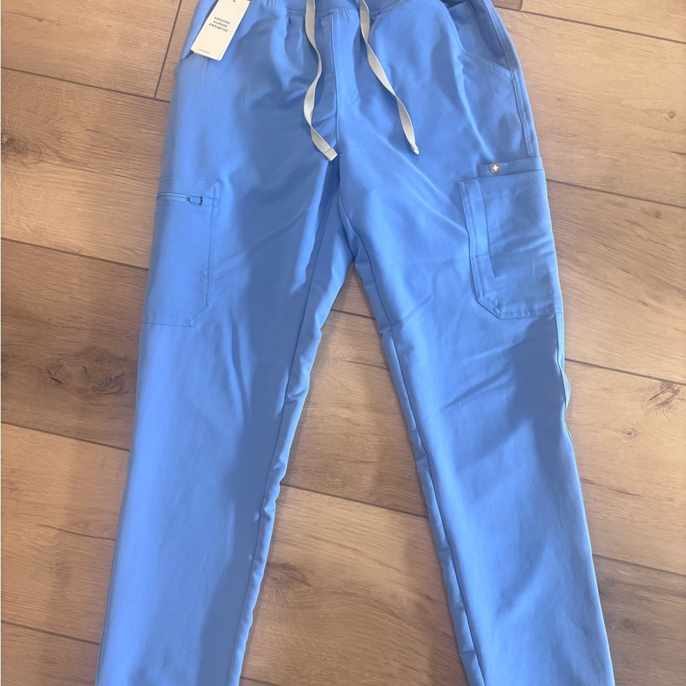 Figs high waisted yola skinny scrub pants